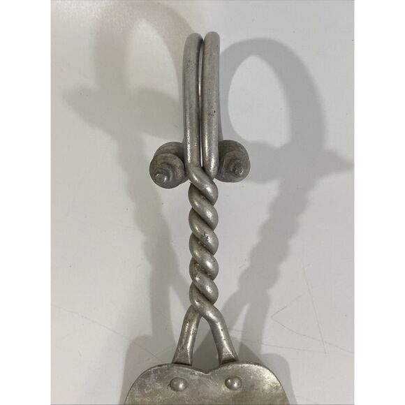 B.W. Buenilum Aluminum Serving Spatula Pie Cake Server Twisted Art Deco - Picture 5 of 9